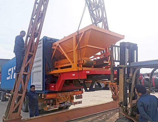 Exportación De Nuestra Planta De Concreto Portátil