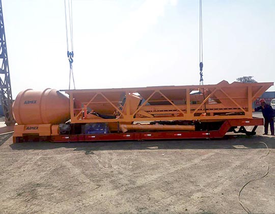 Planta De Concreto De Tipo Tambor