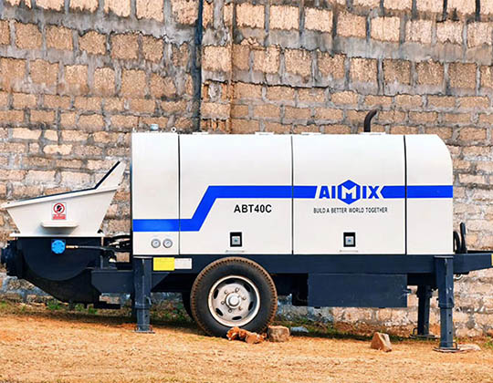 Bomba De Concreto Estacionaria