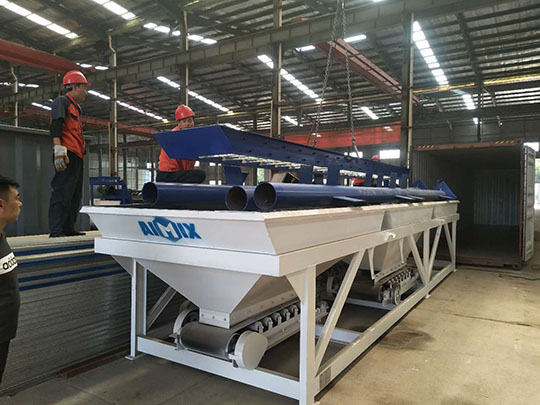 Máquina Dosificadora de Concreto