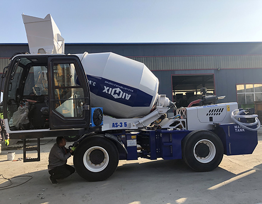 3.5m3 Camión Hormigonera Autodescarga