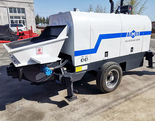 ABT30D Bomba De Concreto Estacionaria Eléctrica