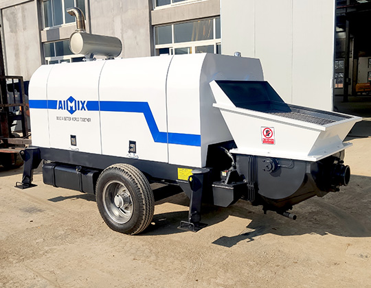 ABT40D Máquina De Bombeo De Hormigón