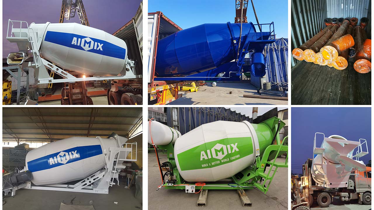 AIMIX Exportó Muchos Tabores De Mezcla