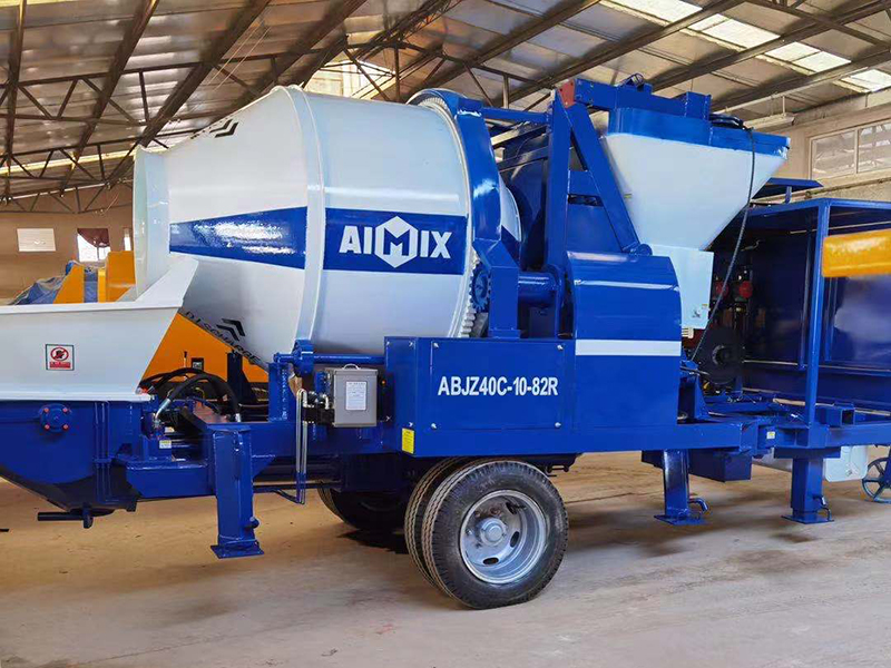 Bomba Mezcladora De Concreto ABJZ40C A Canadá
