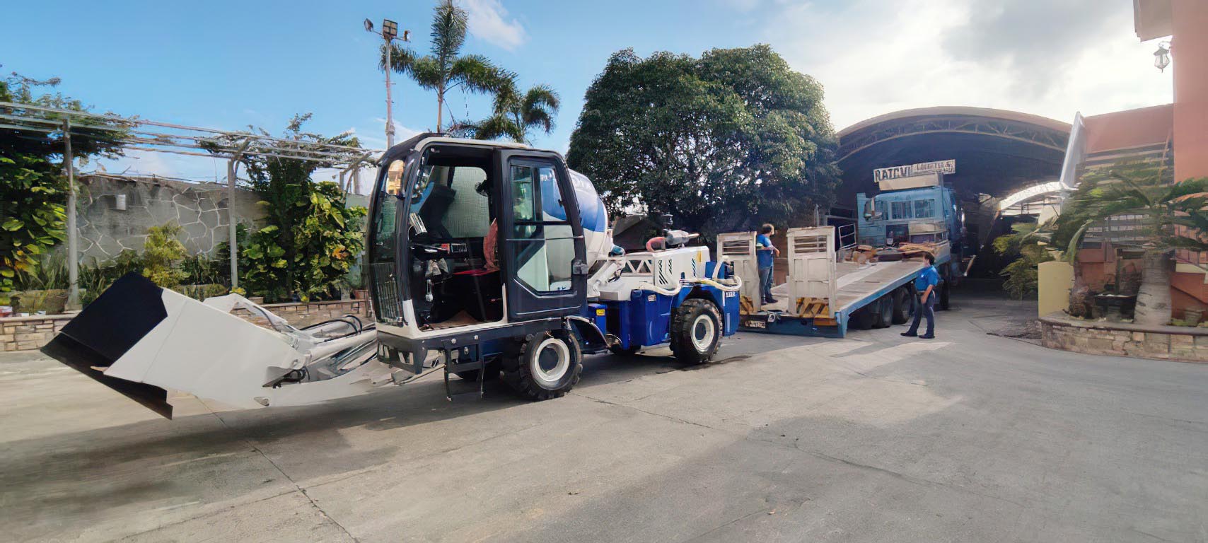 AIMIX Hormigonera Autocargable De 1.8m3 En Filipinas