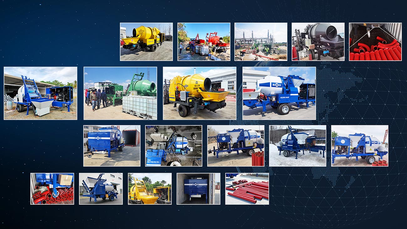 AIMIX Bombas De Concreto Para Diferentes Ocasiones