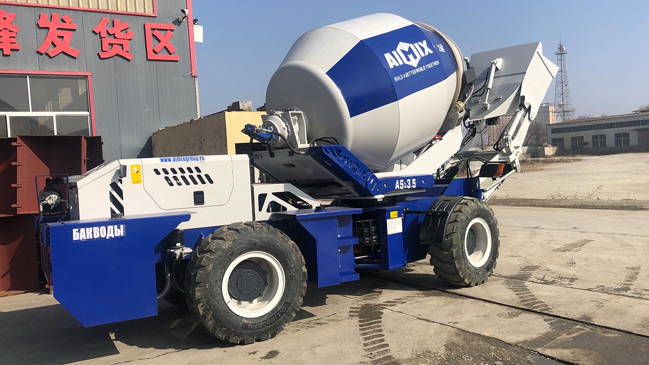 AIMIX Hormigonera Autocargable AS-3.5 A Rusia