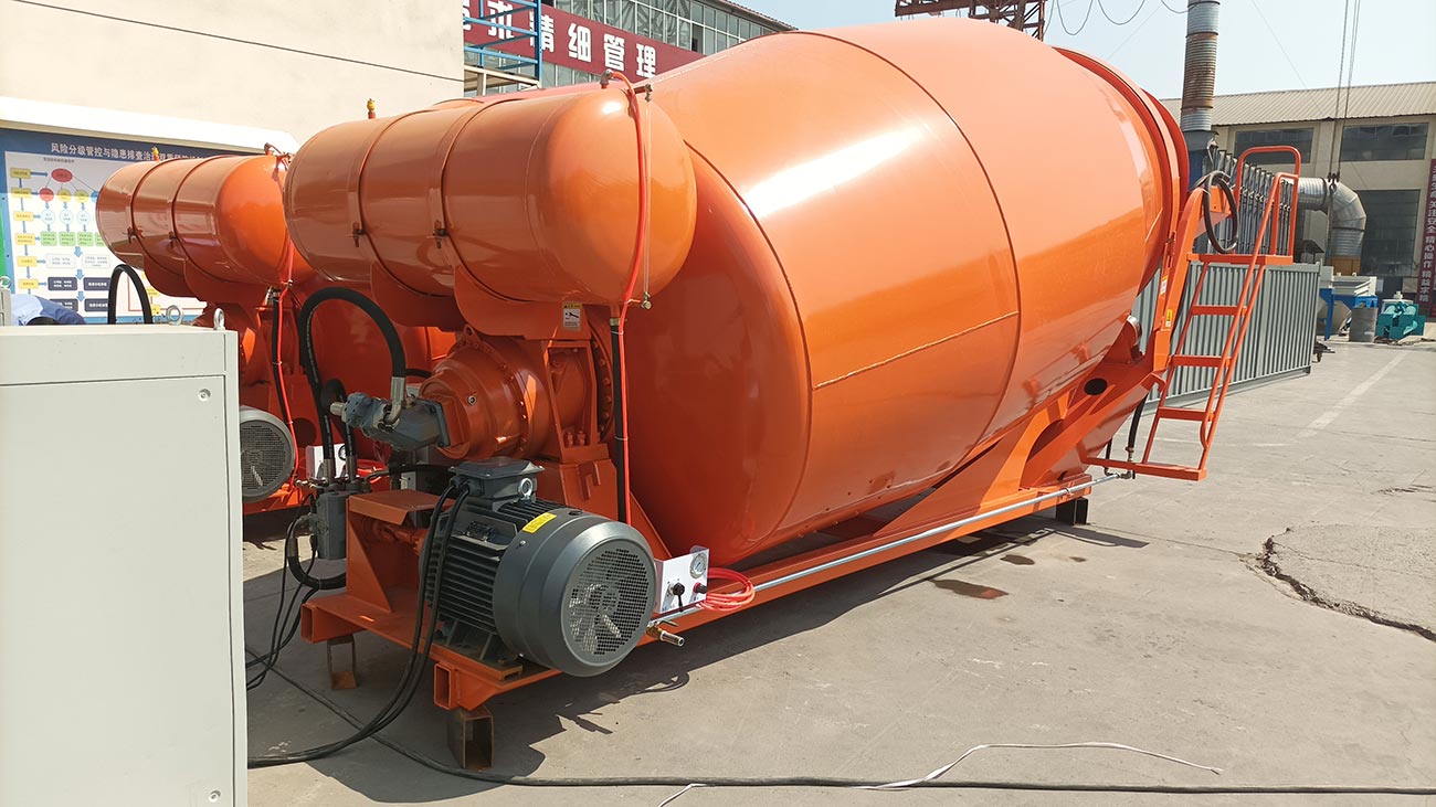 Tanque Mezclador De Concreto De 8 m3 A Malasia