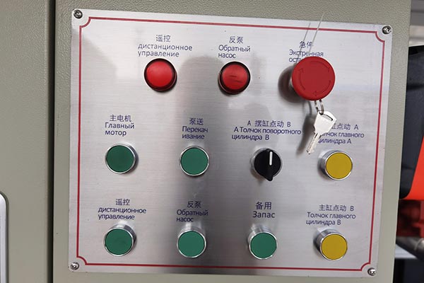 Panel De Control De La Bomba Estacionaria