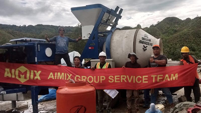 AIMIX Bomba De Concreto En Indonesia
