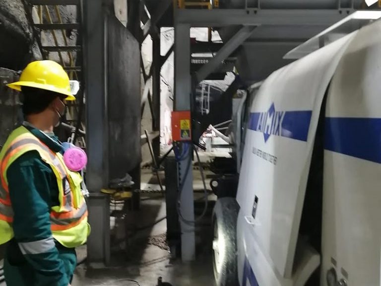Bomba Estacionaria ABT80C Para Túnel - AIMIX