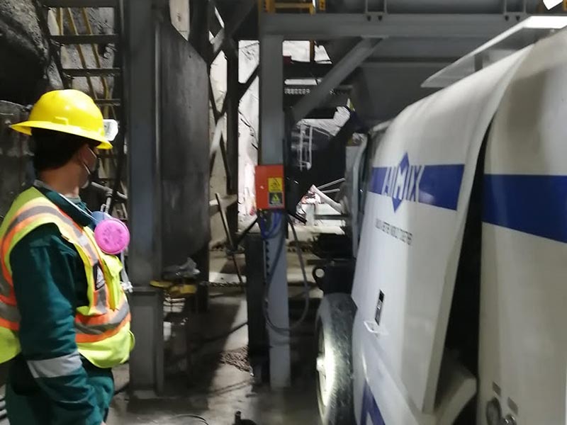 Bomba Estacionaria ABT80C Para Túnel - AIMIX