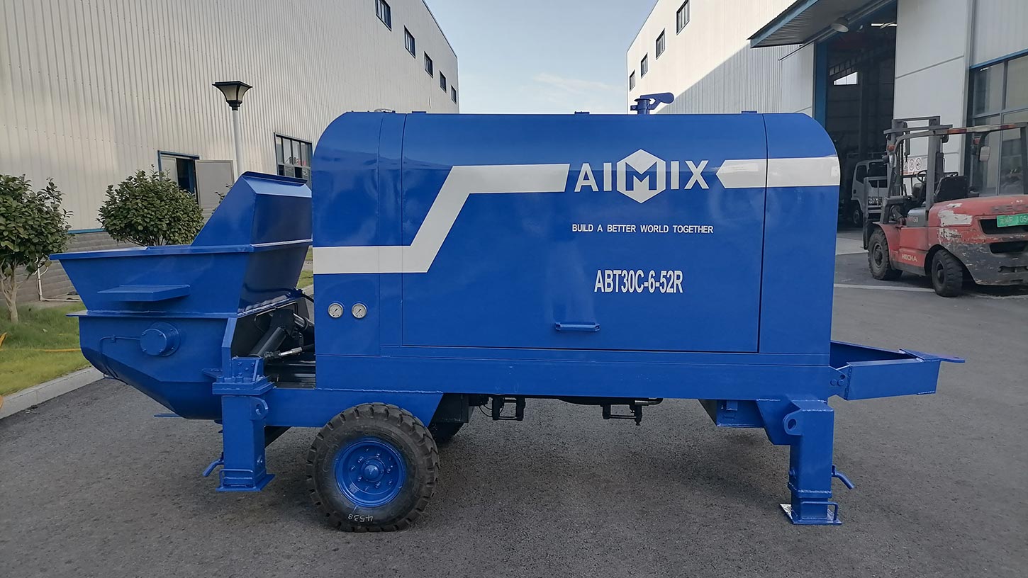 AIMIX Bomba Estacionaria de Hormigón se Exportó a República Dominicana