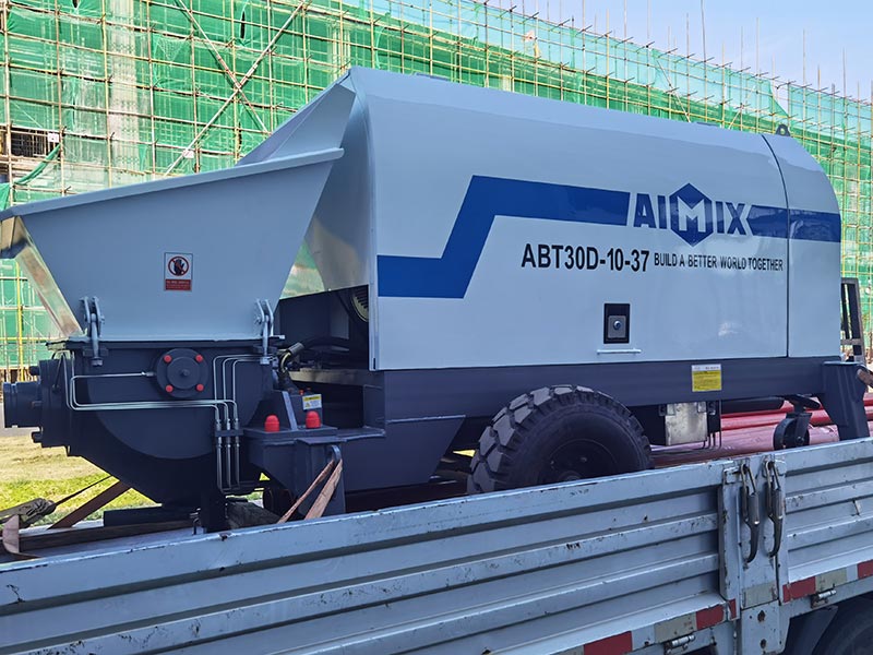 Bomba Estacionaria de Concreto Eléctrica de 30 m³/h - AIMIX