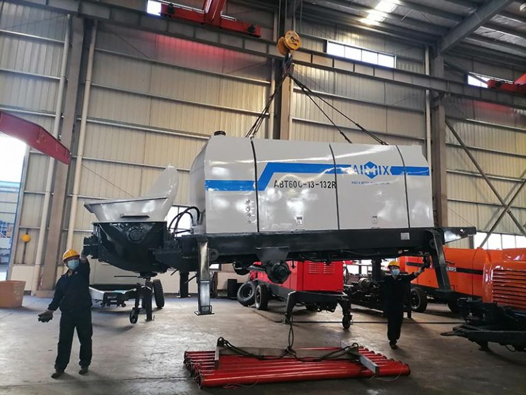 Bomba Estacionaria de Concreto se Exportará a República Dominicana