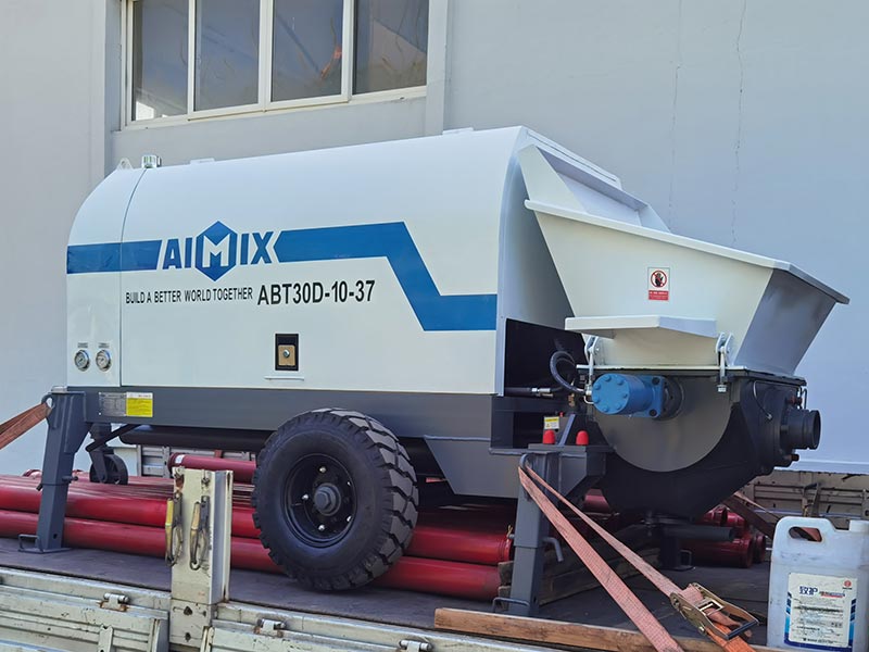 Entrega de AIMIX Máquina Bomba de Concreto Estacionaria