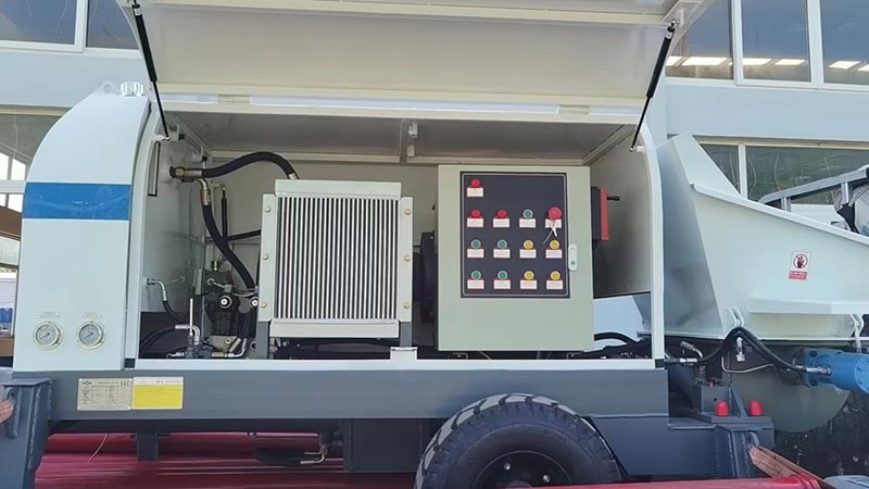 Estructura Comfiable para la Bomba Eléctrica de Hormigón