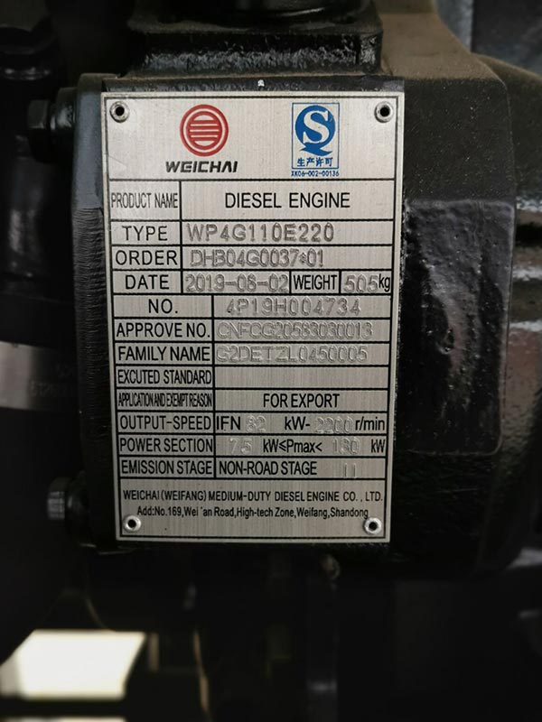 Parámetro del Motor Diésel