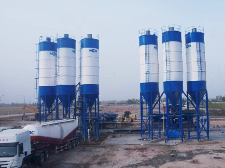 AIMIX Planta de Hormigón en Uzbekistán