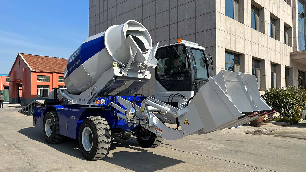 AIMIX Hormigonera Autocargable AS-4.0 a Armenia