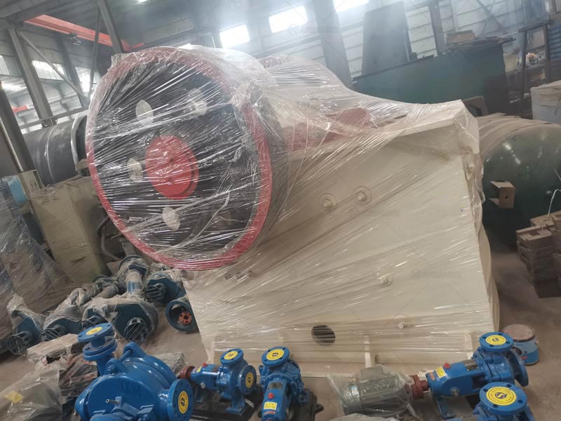 Embalaje de Andamine Trituradora de Mandíbulas