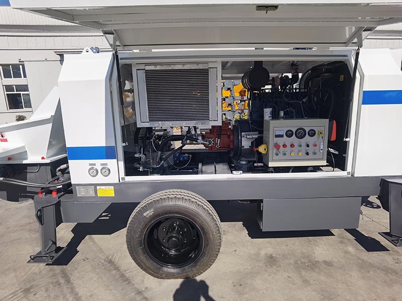 Estructura de AIMIX Bomba de Concreto Estacionaria