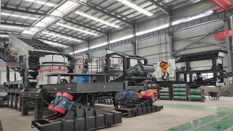 Plantas Trituradoras de Piedra Móviles de Mandíbula y de Cono