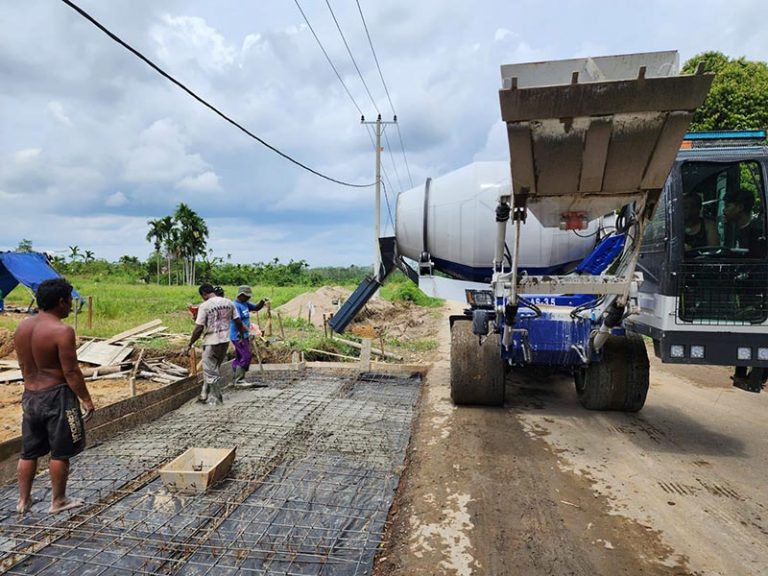 Autohormigonera AS-3.5 en Indonesia