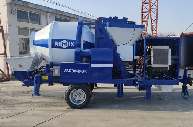 Bomba Hormigonera Pequeña ABJZ30C -AIMIX