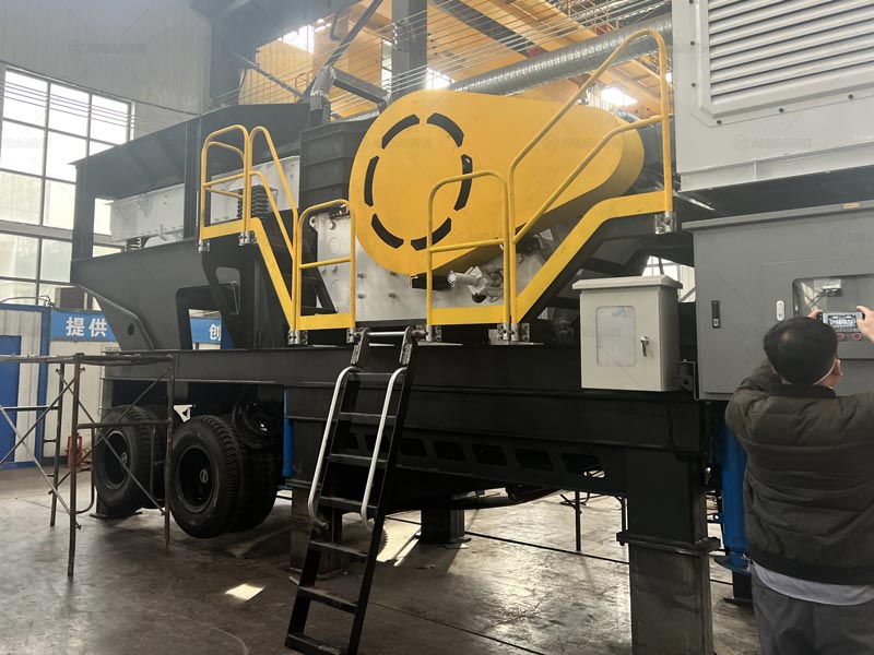 Andamine Planta Trituradora de Mandíbula Móvil