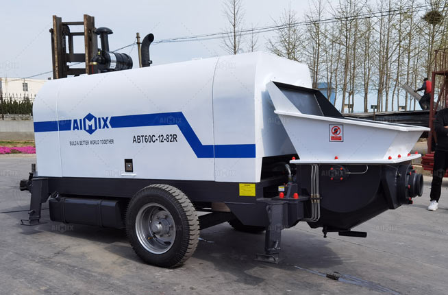 Bomba de Hormigón Paraguay Remolcable ABT60C