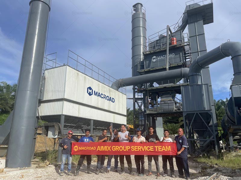 Nuestros Clientes de Malasia e Ingeniero de Macroad