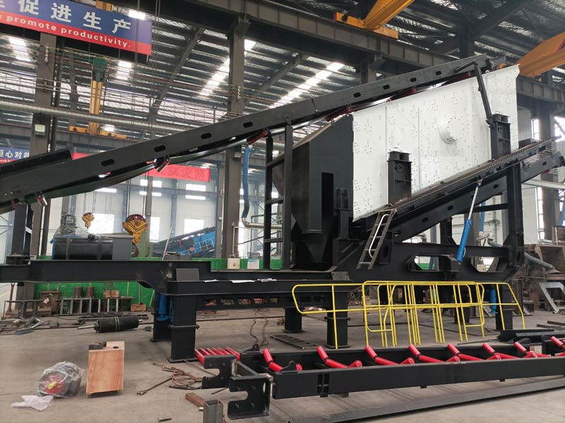 Planta de Criba Móvil para Producir Agregados