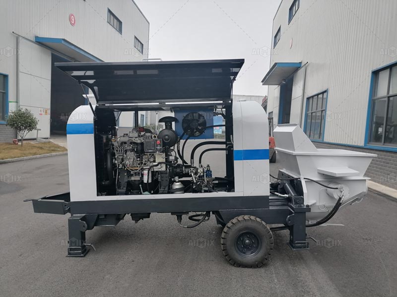 AIMIX Bomba Eatacionaria de Concreto Diésel