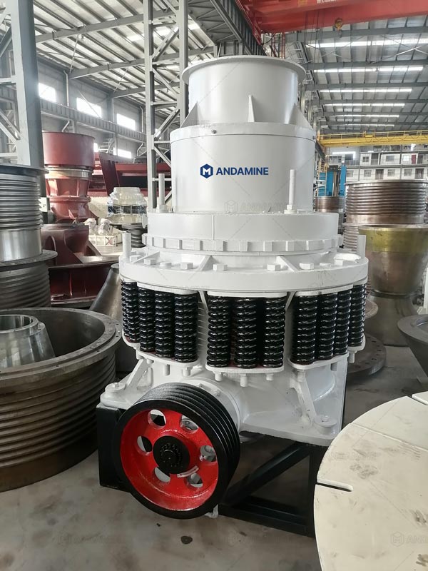 Andamine Trituradora de Cono de Resorte para el Salvador