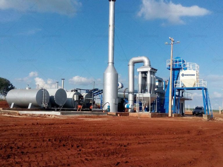 Macraod Planta de Asfalto Móvil de 60tph en Brasil