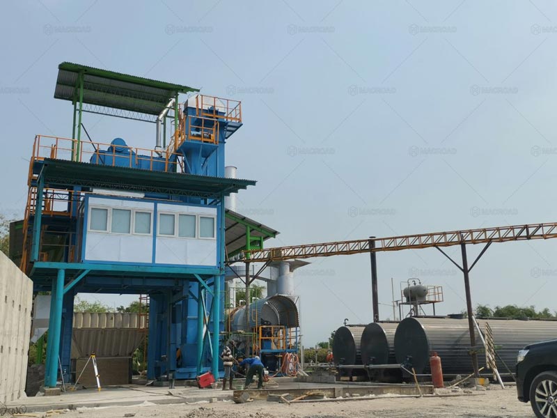 Planta de Asfalto Discontinua Estacionaria ALQ100