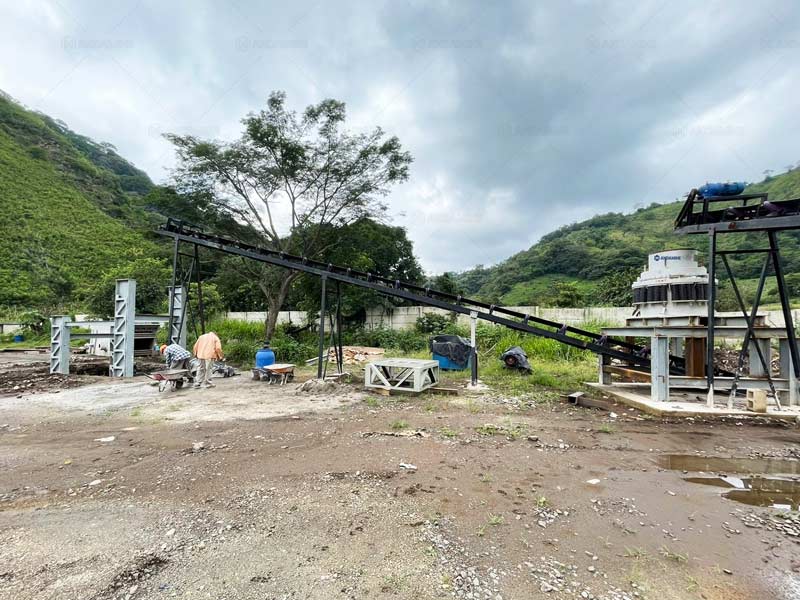 Trituradora de Cono Secundaria para Procesar Basalto en el Salvador