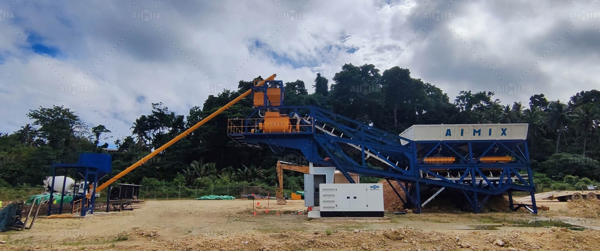 AJ35 Planta de Concreto en Islas Salomón
