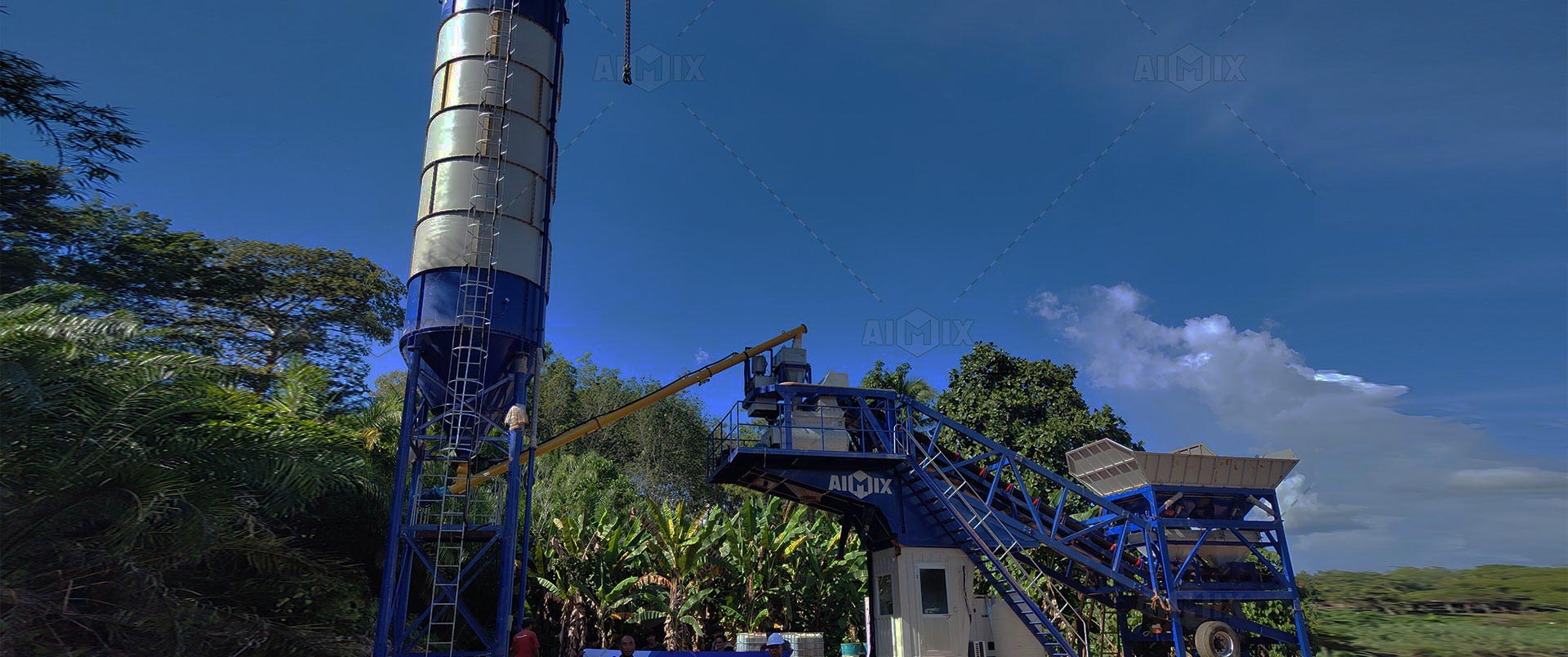 Planta de Concreto Móvil en Malasia