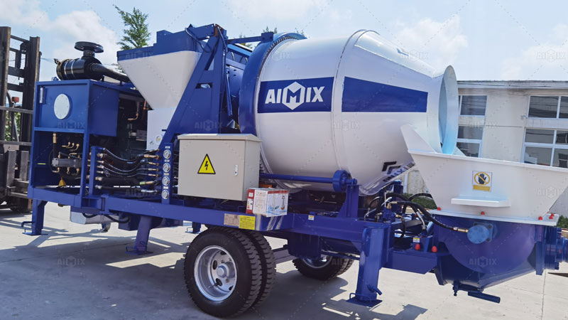 Bomba de Concreto Precio con Hormigonera a Rusia