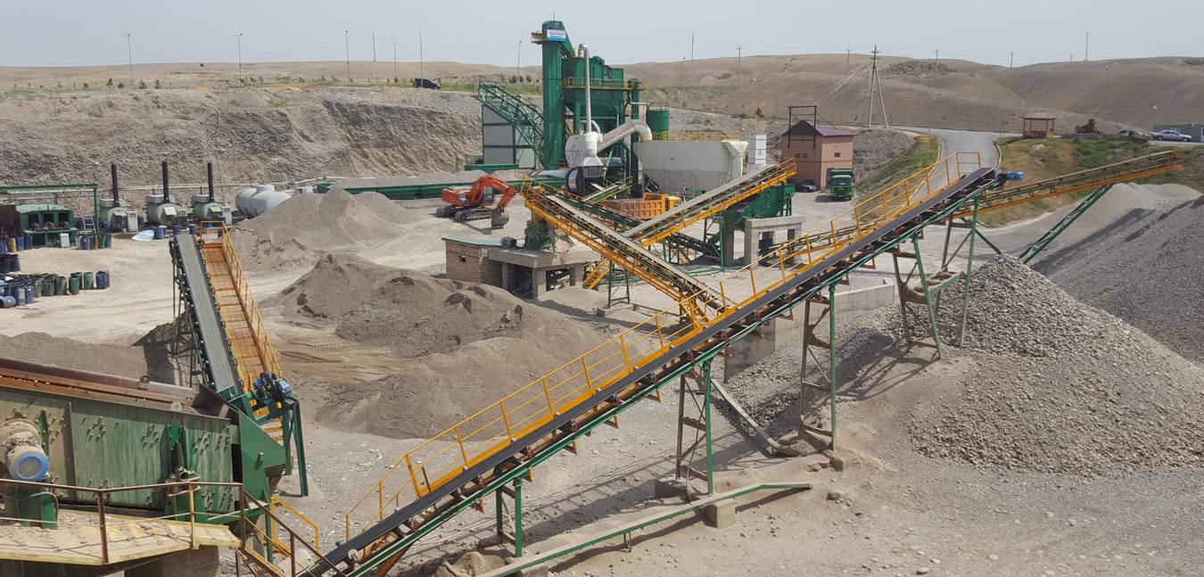 Planta Trituradora y Planta de Asfalto