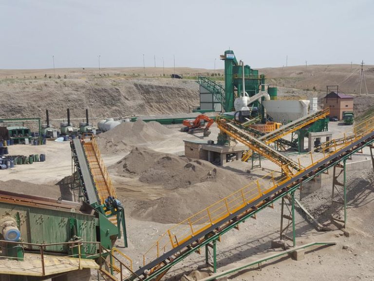 Trituradora y Planta de Asfalto en Filipinas