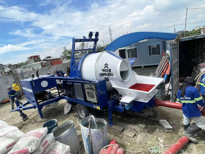 Bomba Hormigonera ABJZ40C en Filipinas