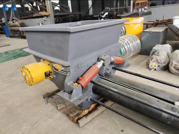 Cilindro transportador de hormigón