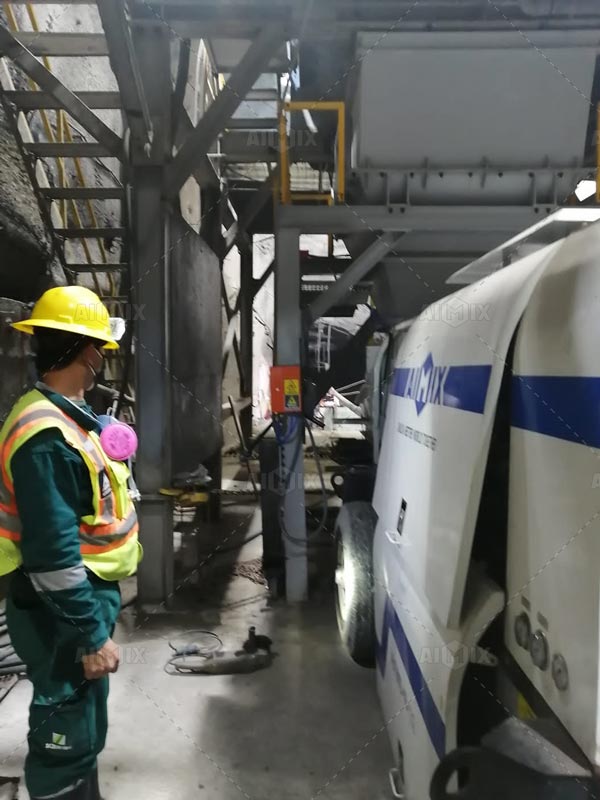 Bomba Eléctrica de Hormigón Estacionaria en Perú