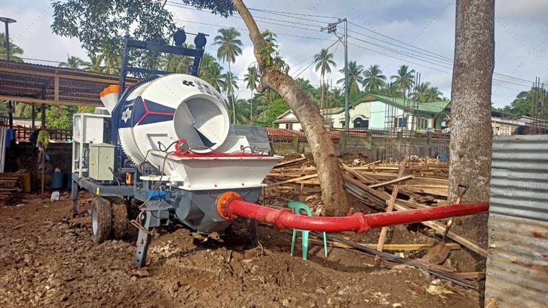 Bomba Mezcladora de Concreto en Filipinas