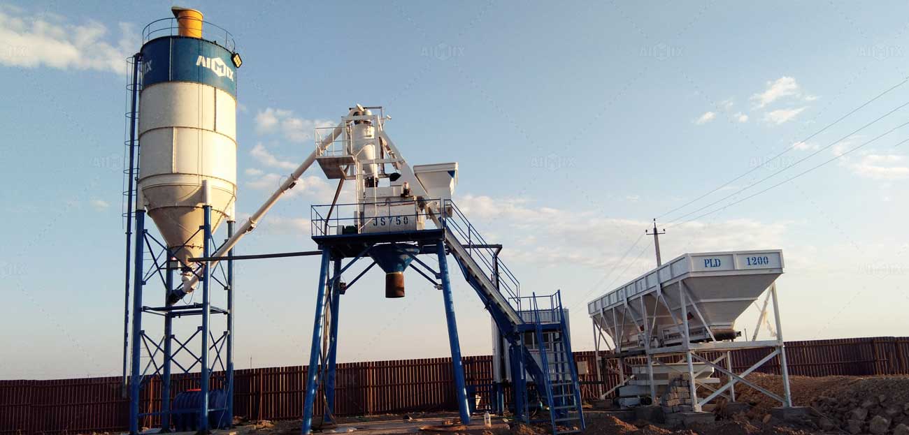 AJ35 Mini Planta de Hormigón