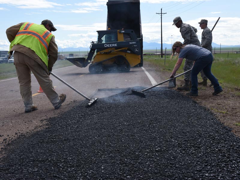 Proyecto de reparación de carreteras